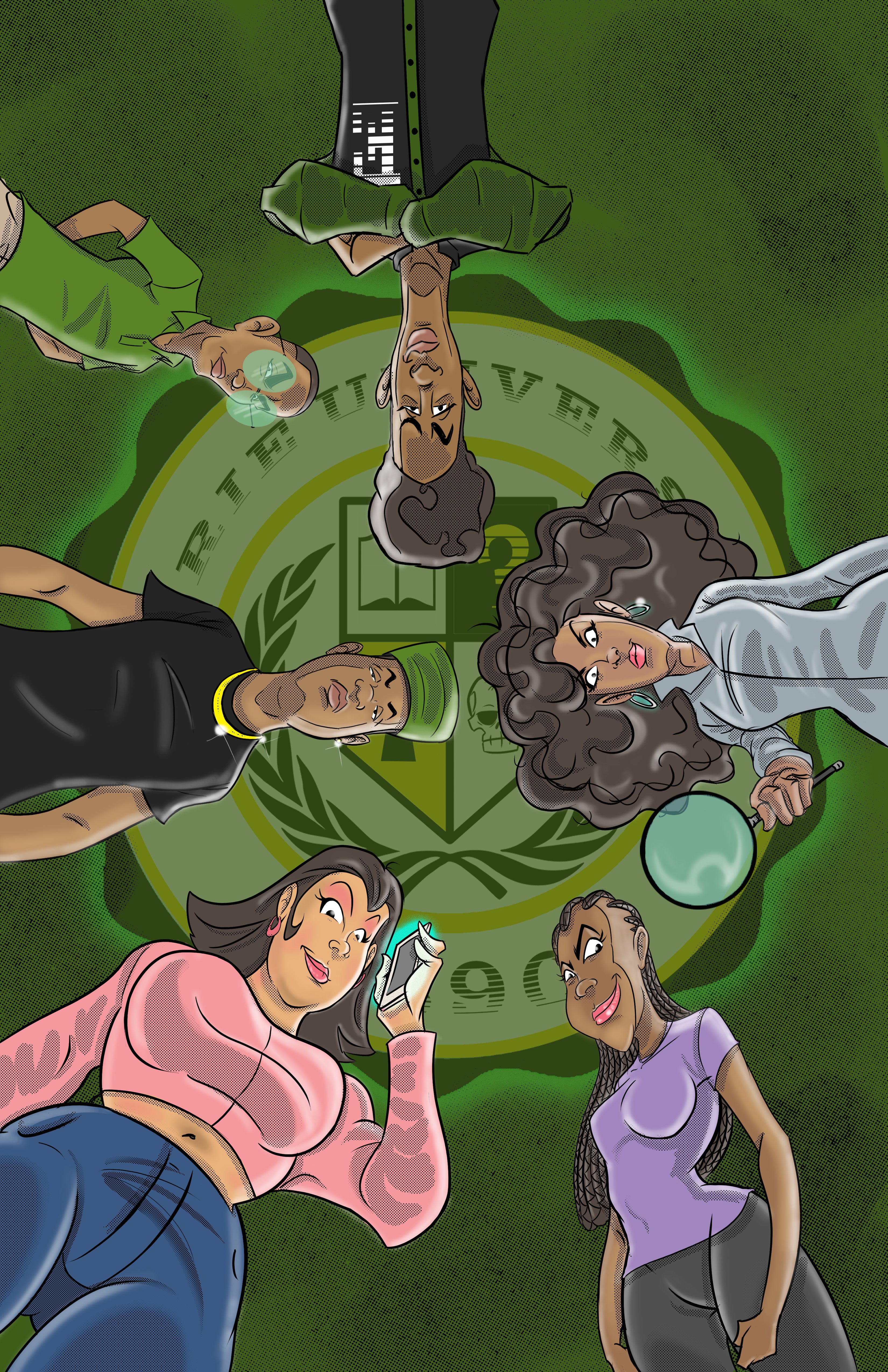 Image of Eerie University students posing