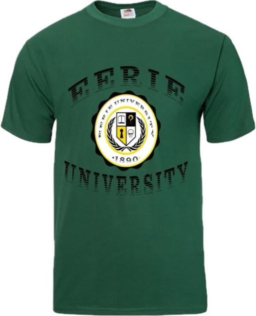 Image of Eerie University t-shirt green